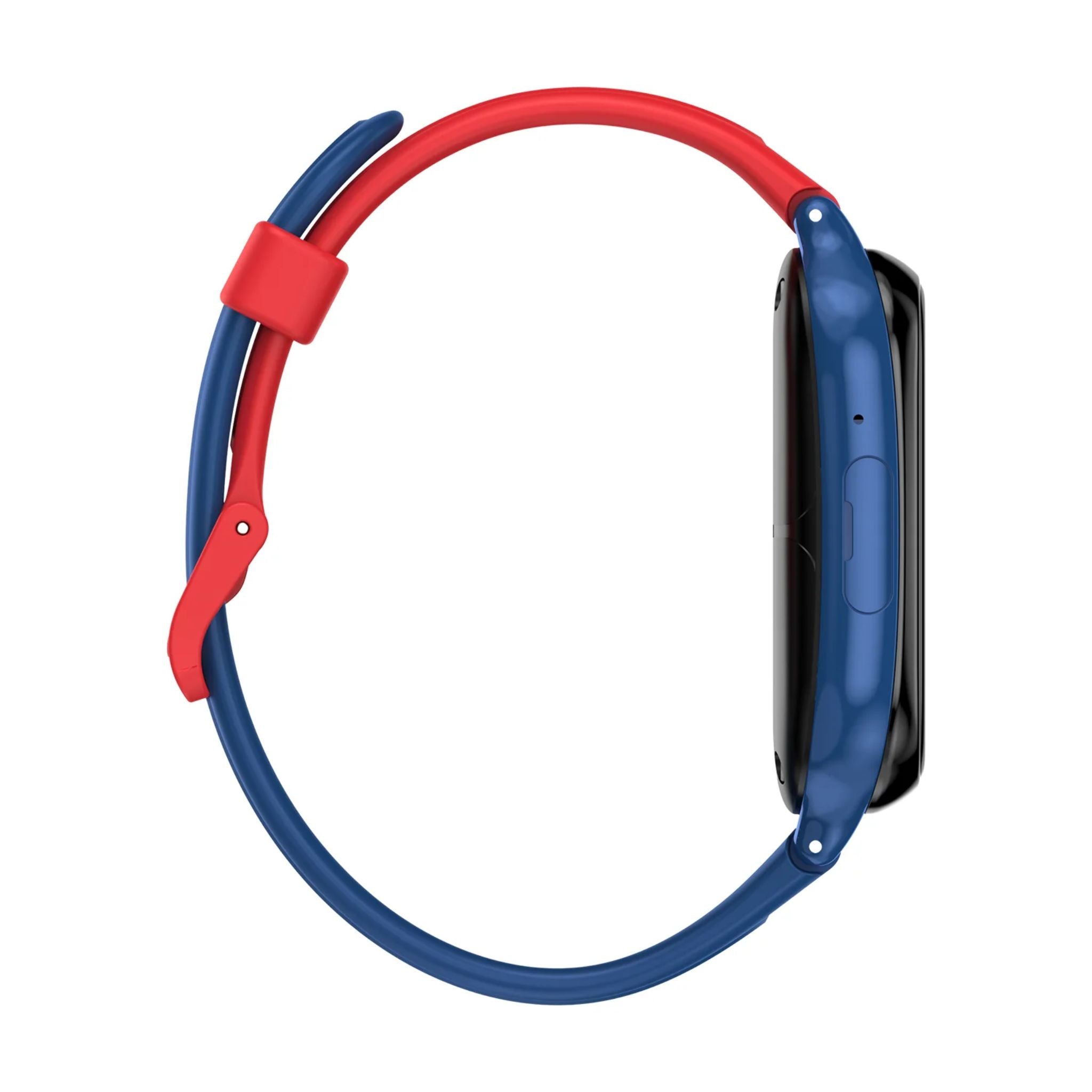 Smartklokke for barn – Lagenio K9 AI med blå rem, telefon, 1,78" AMOLED-skjerm og GPS