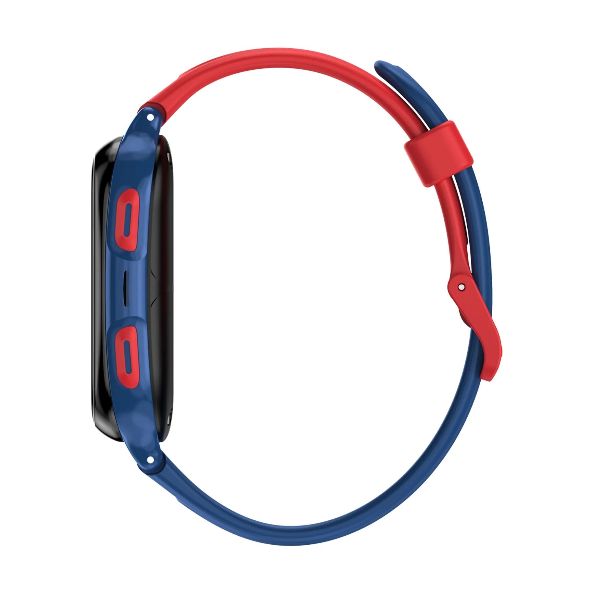 Smartklokke for barn – Lagenio K9 AI med blå rem, telefon, 1,78" AMOLED-skjerm og GPS