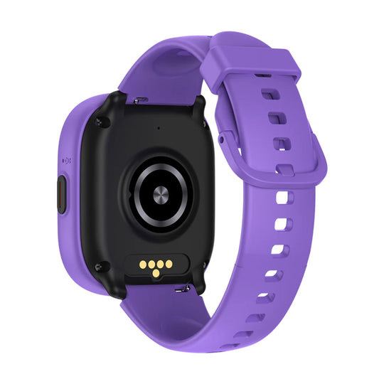 Rosa og lilla Lagenio K3 smartklokke for barn med GPS og telefon