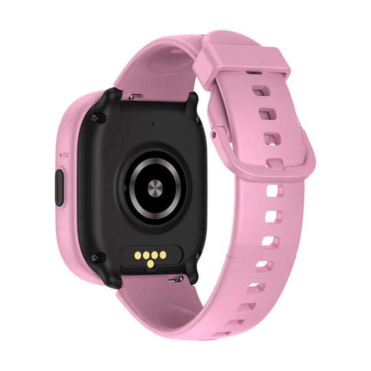 Rosa og lilla Lagenio K3 smartklokke for barn med GPS og telefon